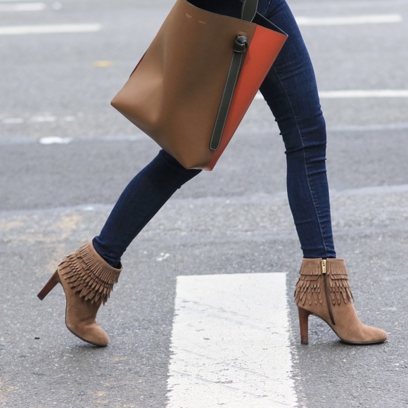 Isola Shoes - New Isola suede Layton fringed cuff boots